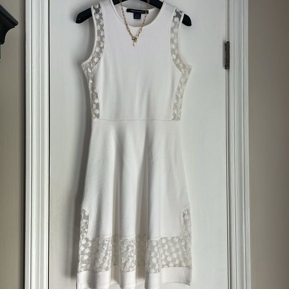 French Connection Dresses & Skirts - French Connection White Knit Dress NEVER WORN